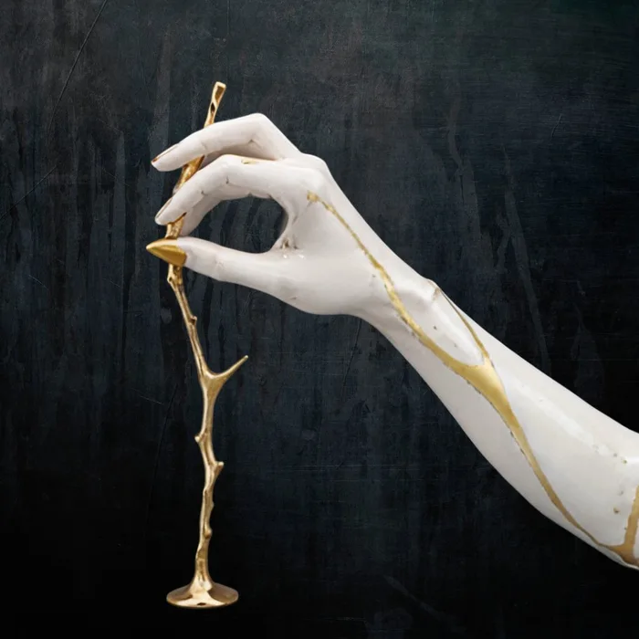 金継ぎサイボーグ 手